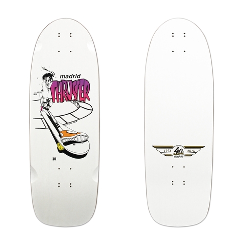 Madrid Deck Retro Thruster 29.5 x 9.75