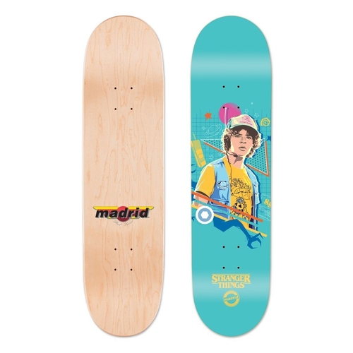 Madrid Deck Dustin Blue Street Deck 8.5