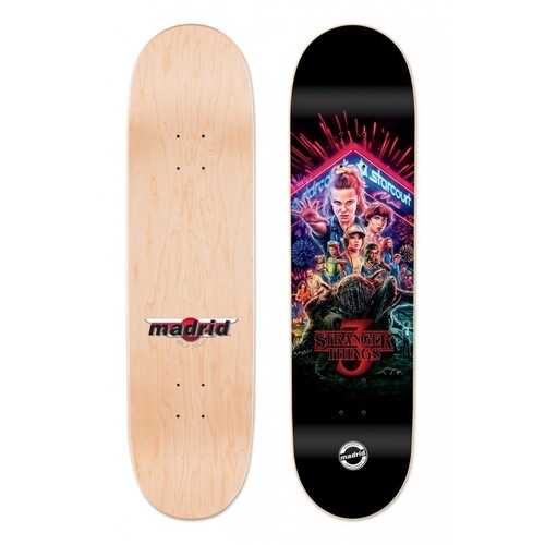 Madrid Deck ST3 Title Poster Street Deck 8.5