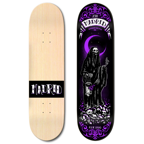 Madrid Deck Reaper Tarot Card 8.25