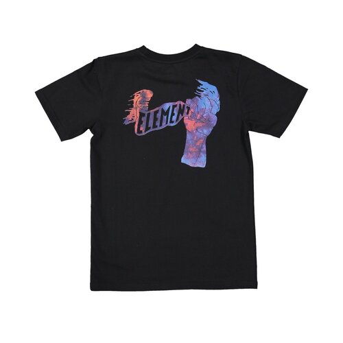 Element Youth Tee Hands Off Flint Black [Size: Youth 10/Small]