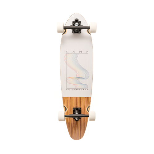 Nana Complete Longboard Jackaroo Playback White 36 Inch