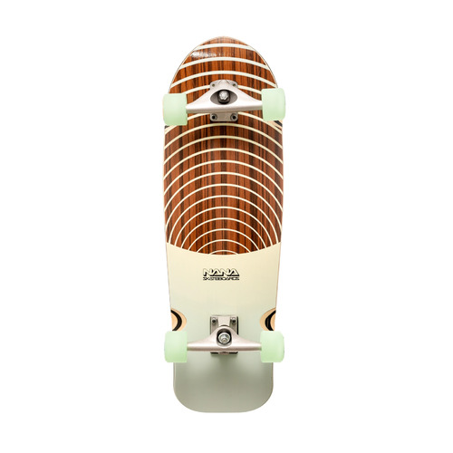 Nana Complete Surfskate Lil Ripper Doppler Mint Cream 31 Inch