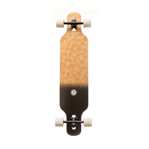 Nana Complete Longboard Push Ranger Logo Dip Black 40 Inch