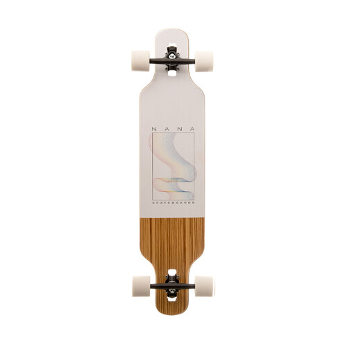 Nana Complete Longboard Push Ranger Playback White 40 Inch