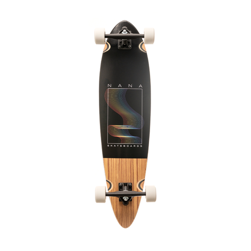 Nana Complete Longboard Tallie Playback Black 36 Inch
