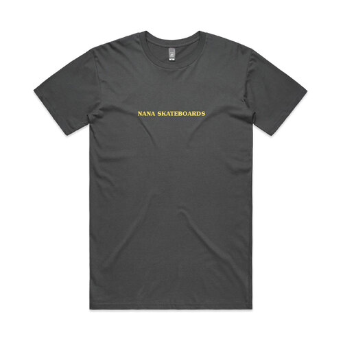 NANA Tee Logo Charcoal [Size: Mens Medium]