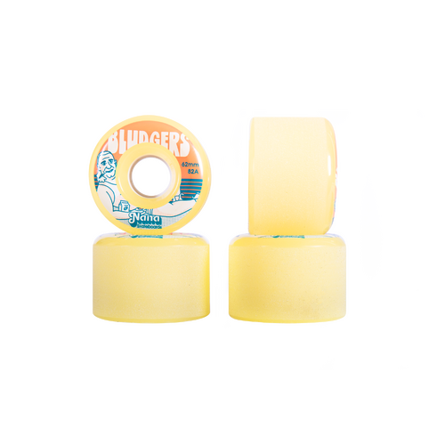 NANA Wheels 62mm Bludgers Yellow