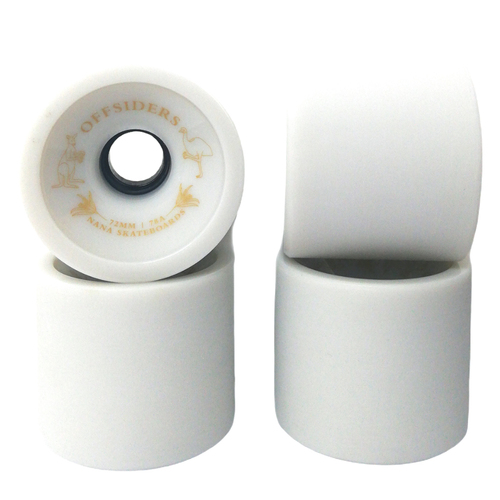 Nana Wheels Offsiders White 72mm