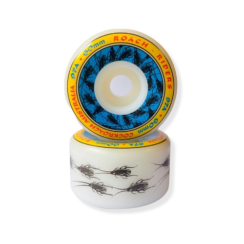 Cockroach Wheels Roach Rider 60mm Blue