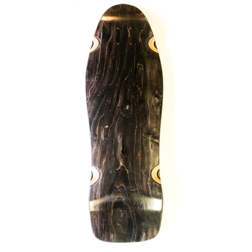 Trinity Deck Pool Blank Round Nose Square Tail 10 Inch Black Stain