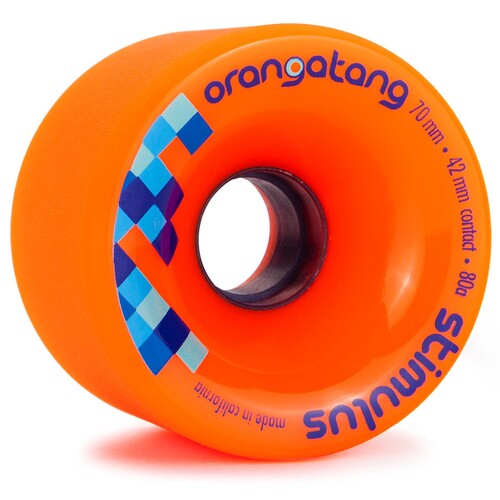 Orangatang Wheels Stimulus Orange 70mm x 80a
