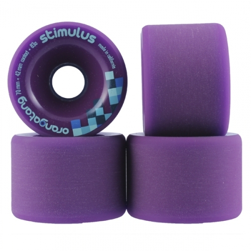 Orangatang Wheels Stimulus Purple 70mm x 83a