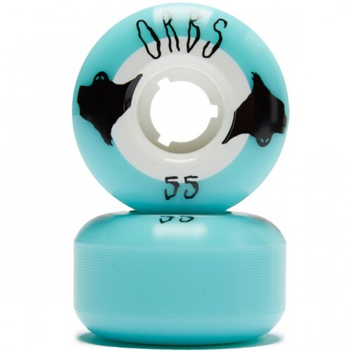 Welcome Wheels Orbs Poltergiests Blue/White 55mm