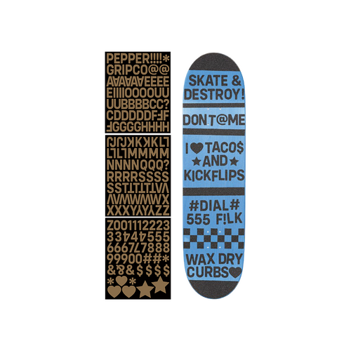 Pepper Grip Alphanumeric Grip Kit