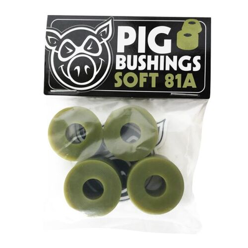 Pig Bushings (81a) Soft Olive