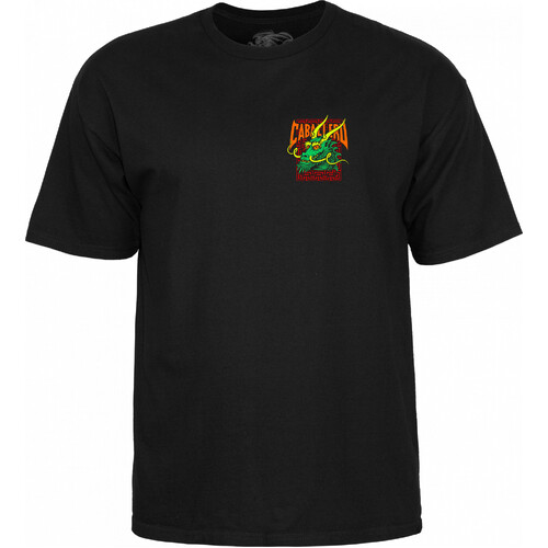 Powell Peralta Tee Caballero Street Dragon Black [Size: Mens Medium]