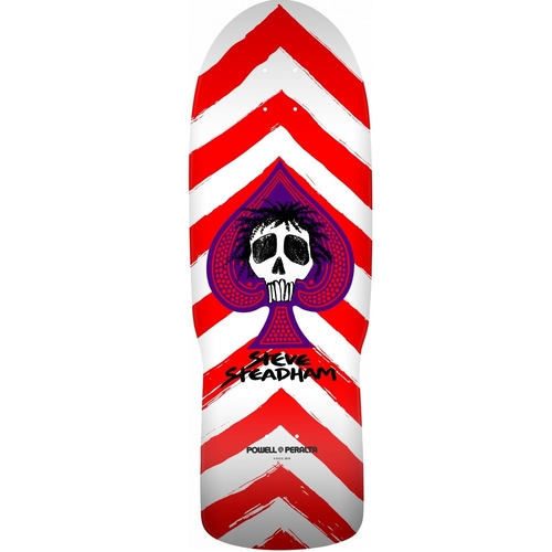 Powell Peralta Deck Steve Steadham Spade Red/White 10 Inch