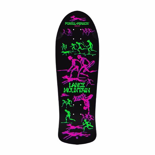 Powell Peralta Deck Bones Brigade Lance Mountain Blacklight Series 14