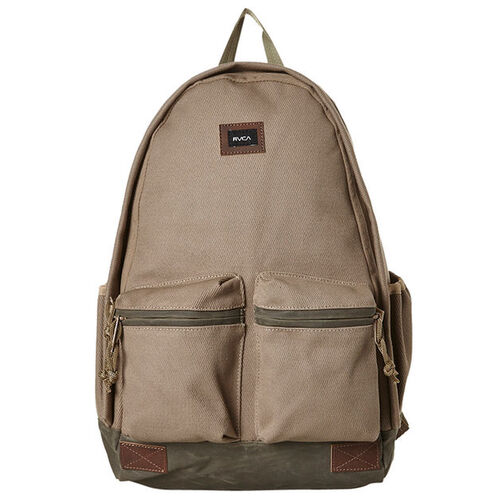 RVCA Backpack Crescent Twill Dark Khaki