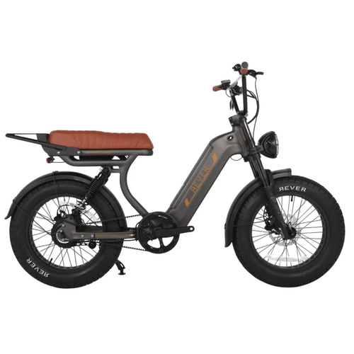 Rever Electric Bike Safari DS Glide 1000w Titanium Grey