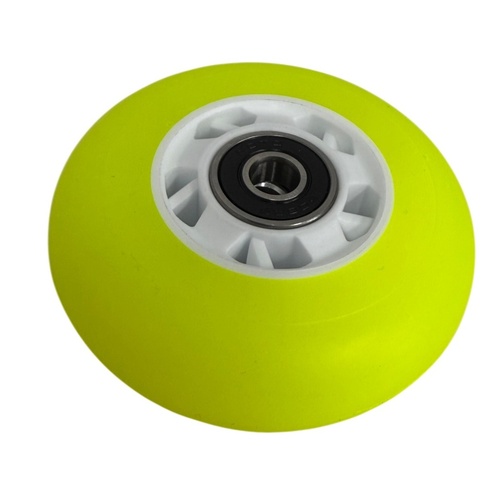 Ripsurf Ripstick Wheel 76mm x 92a Fluro Yellow (Inc Bearings)