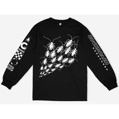 Cockroach LS Tee Archive Black [Size: Mens Medium] [Colour: Black]