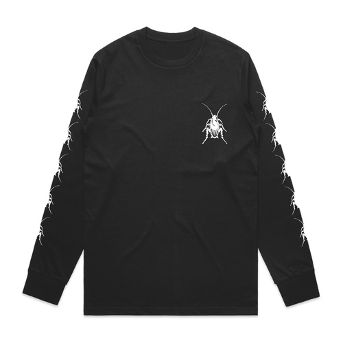 Cockroach LS Tee Lo Fi Black