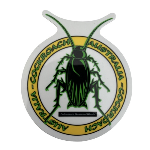 Cockroach Sticker Logo Green