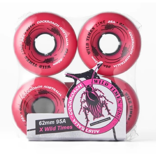 Cockroach Wheels Wild Times Edgers 62mm
