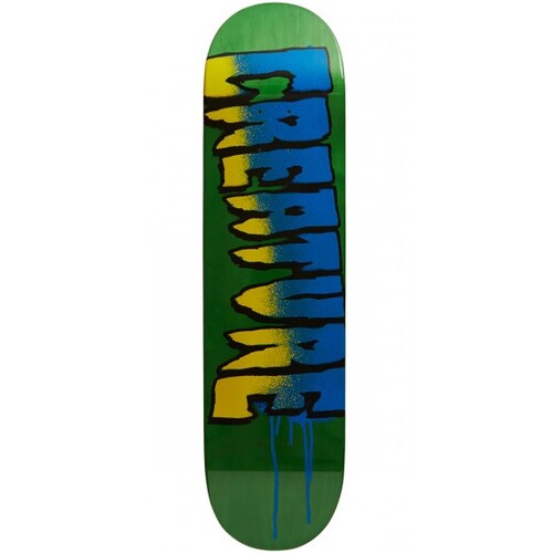 Creature Deck Logo Stencil SM Green 8.0