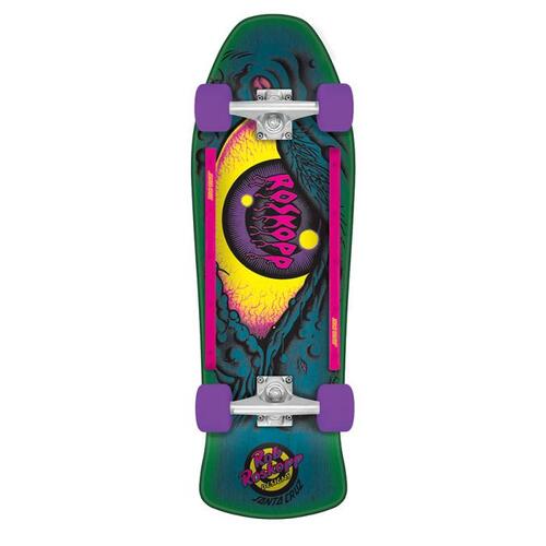 Santa Cruz Complete Cruiser Roskopp Eye Street Green/Purple 10 x 31.25