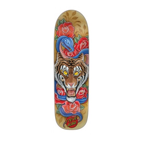 Santa Cruz Deck Salba Tiger Stain 8.9