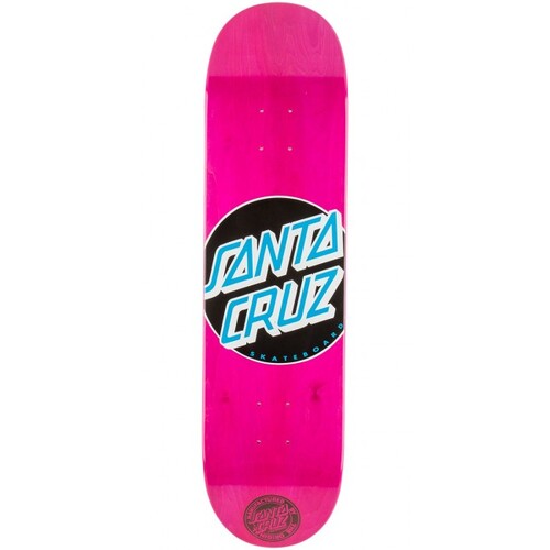 Santa Cruz Deck Classic Dot Pink 8.0