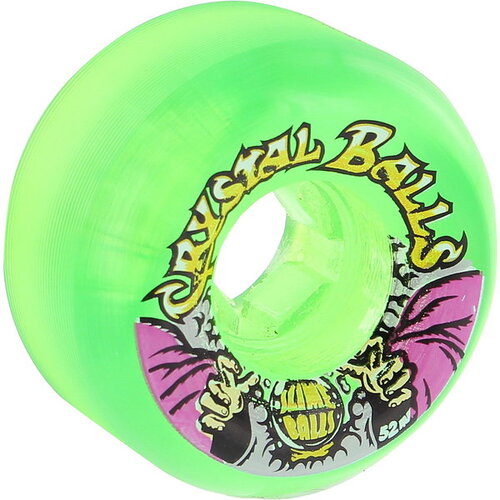 Santa Cruz Wheels Crystal Balls Green 81B 52mm