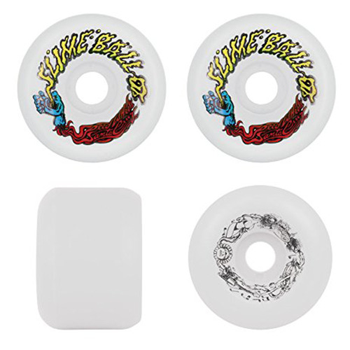 Santa Cruz Wheels Slimeballs Vomits White 60mm 97a