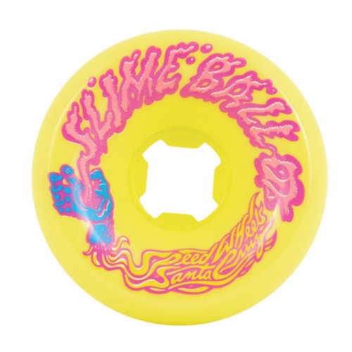 Santa Cruz Wheels Slimeballs Vomits Safety Yellow 60mm 97a