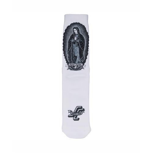 Santa Cruz Socks Crew Guadalupe 2pk White