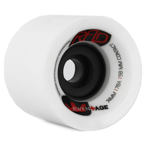 Rad Wheels Advantage 74mm 78a White