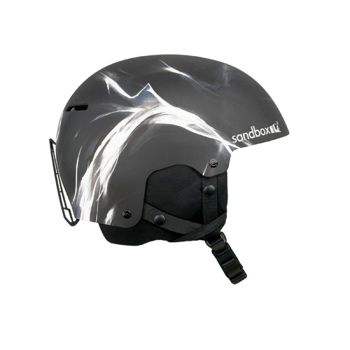 Sandbox Helmet Icon Snow Black Sheone [Size: Small] [Colour: Black]