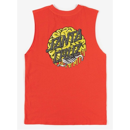 Santa Cruz Youth Muscle Brain Dot Red [Size: Youth 10/Small]