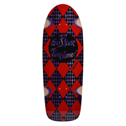 Vision Deck Go Skate or Go Home 10.25 x 30 Purple