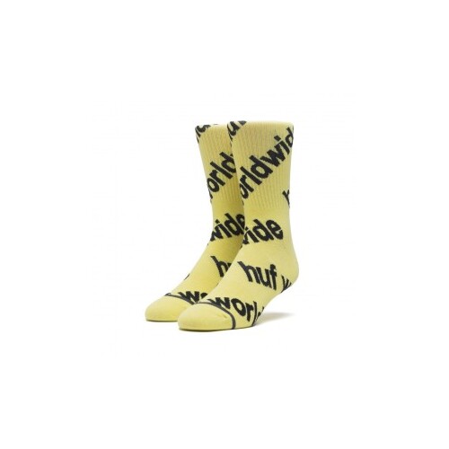 Huf Socks Campaign 1pk Blazing Yellow