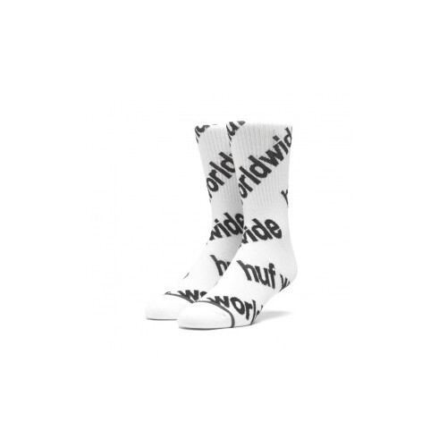 Huf Socks Campaign 1pk White/Black