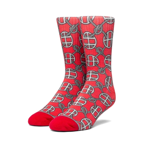 Huf Socks Atelier Red