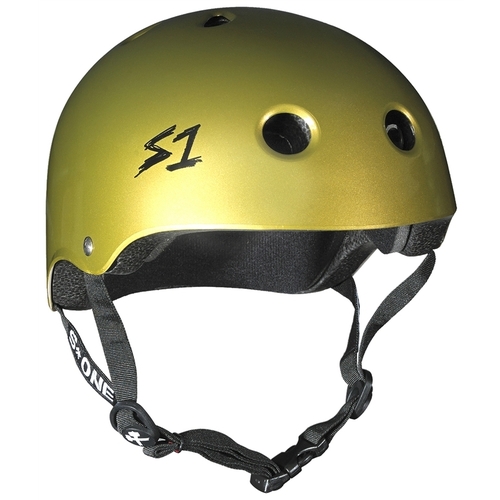 S-One S1 Helmet Lifer Metallic Gold