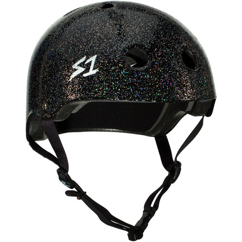 S-One S1 Helmet Lifer Black Gloss Glitter