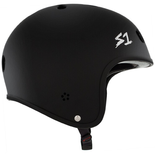 S-One S1 Helmet Retro Fullcut Lifer Black Matte