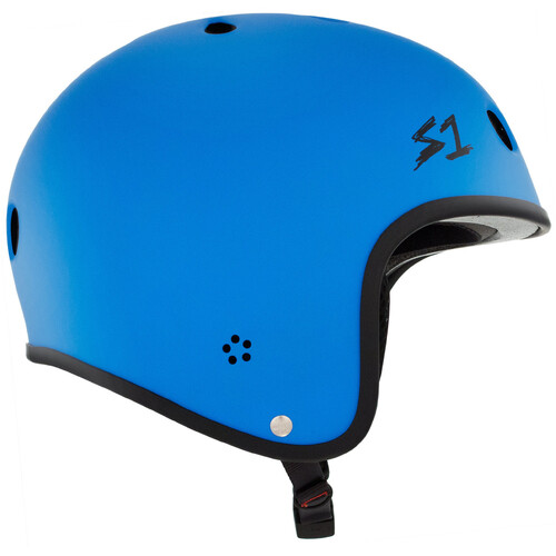S-One S1 Helmet Retro Fullcut Lifer Cyan Blue Matte