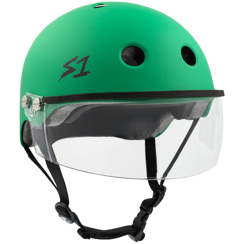 S-One S1 Helmet Lifer Visor Kelly Green